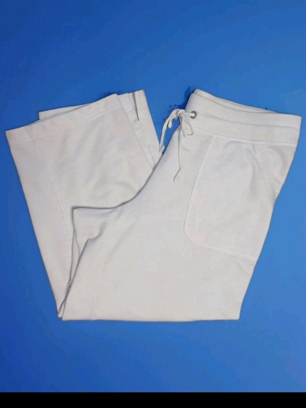 White Stag Size S (4-6) Capris White
